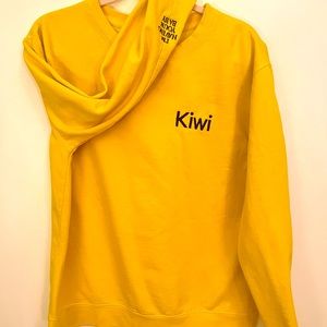 Harry Styles Kiwi yellow sweatshirt medium